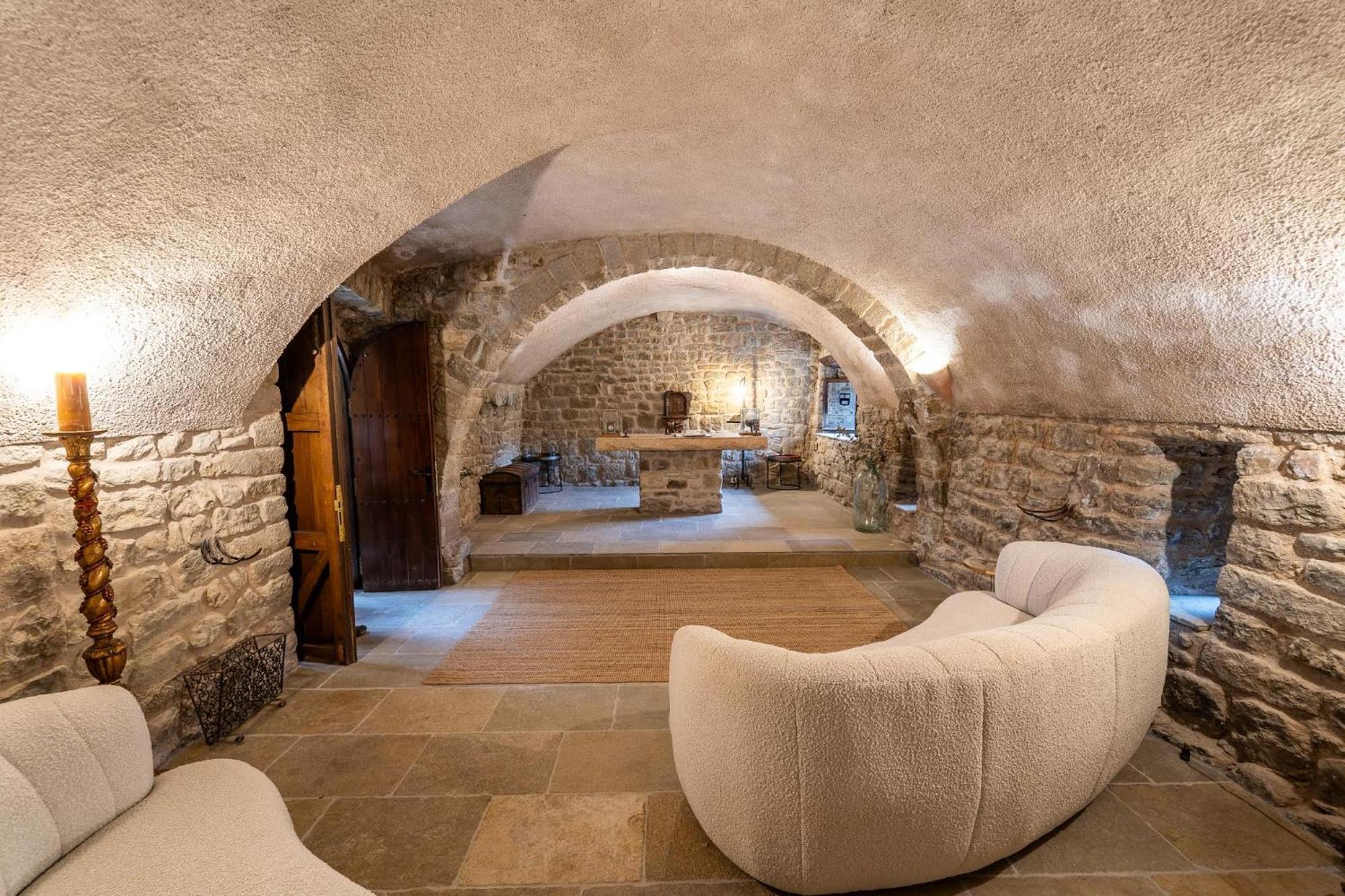Castell In Girona Villa Sant Miquel de Campmajor Buitenkant foto