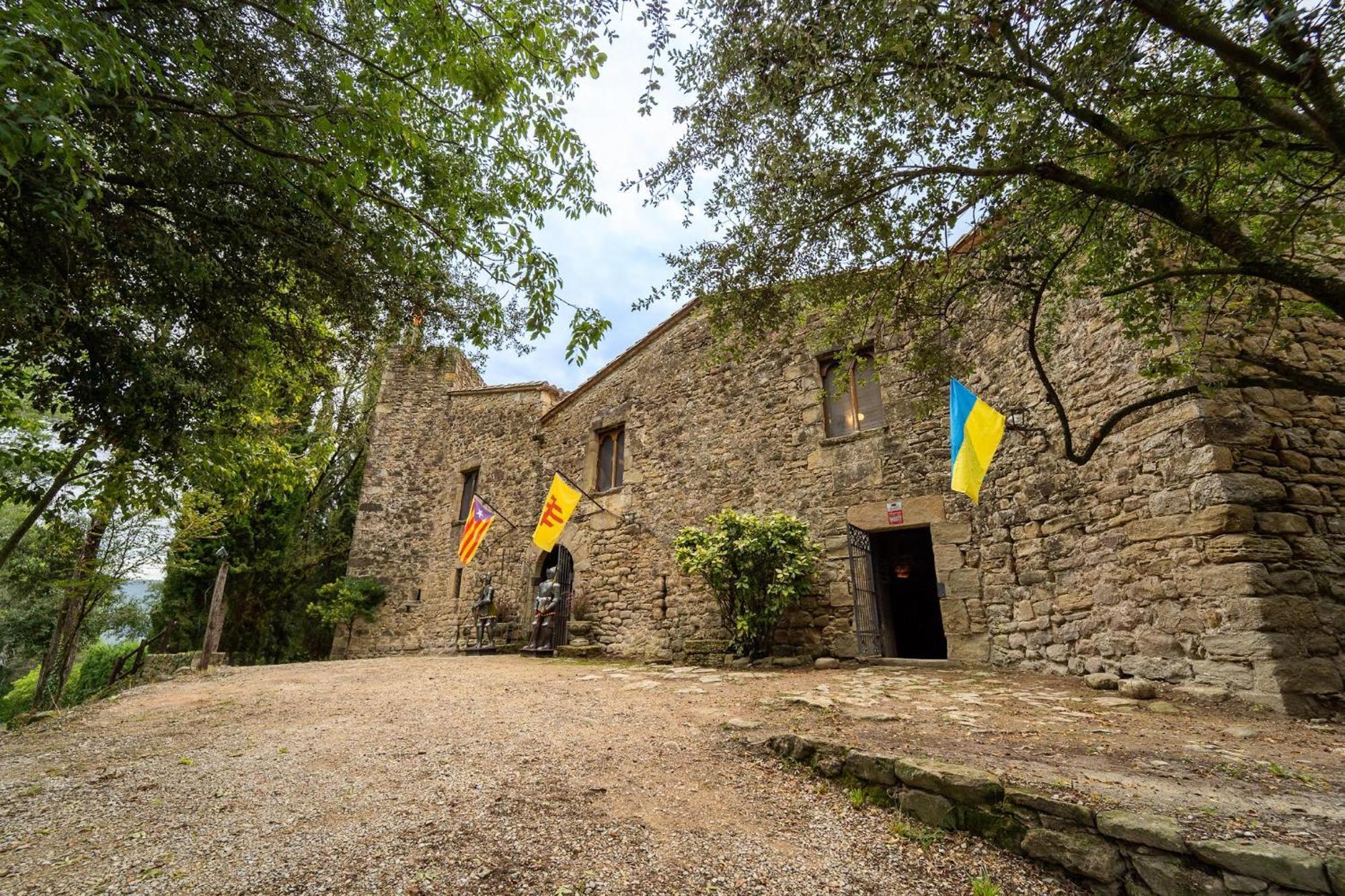 Castell In Girona Villa Sant Miquel de Campmajor Buitenkant foto