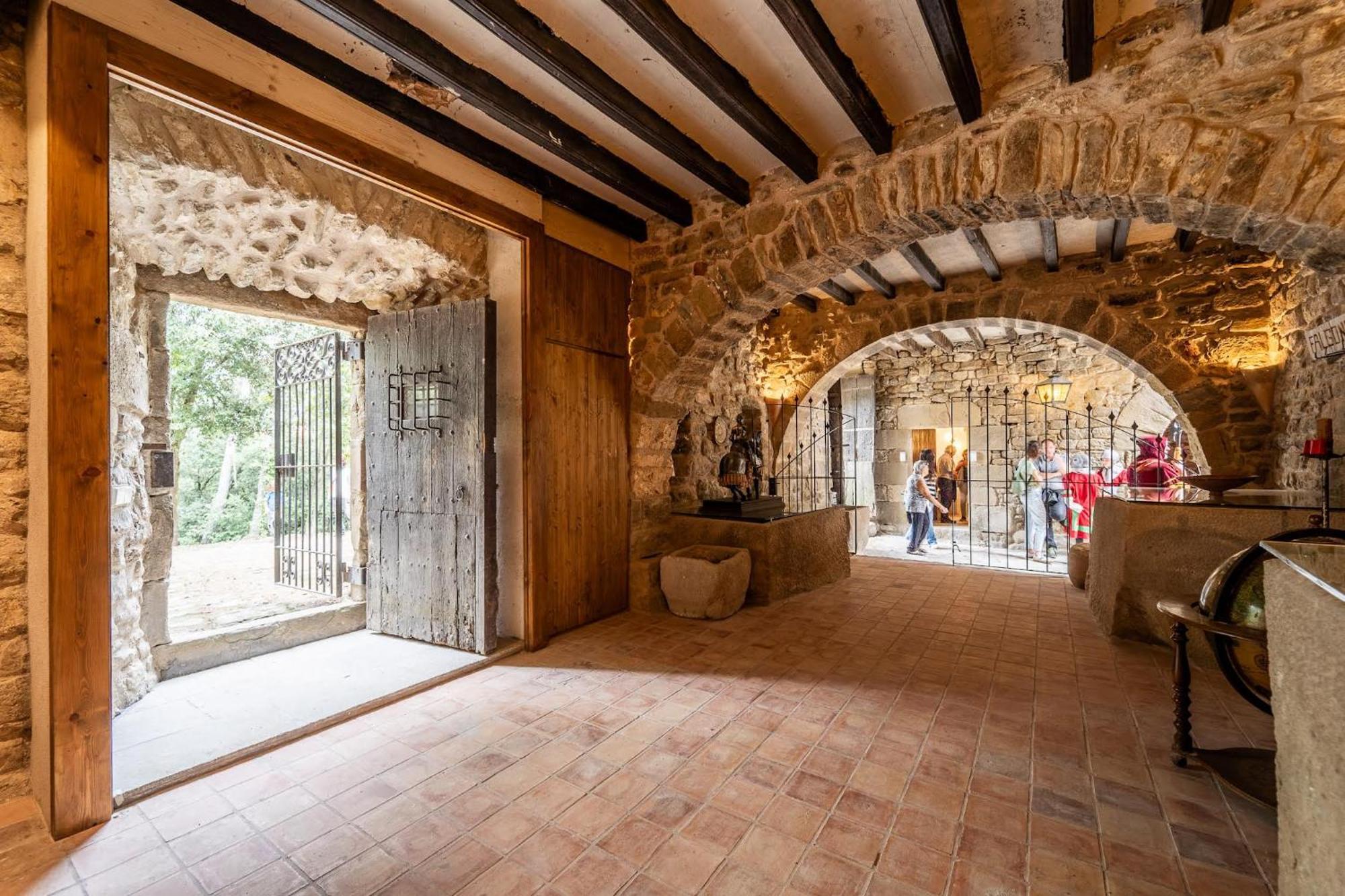 Castell In Girona Villa Sant Miquel de Campmajor Buitenkant foto