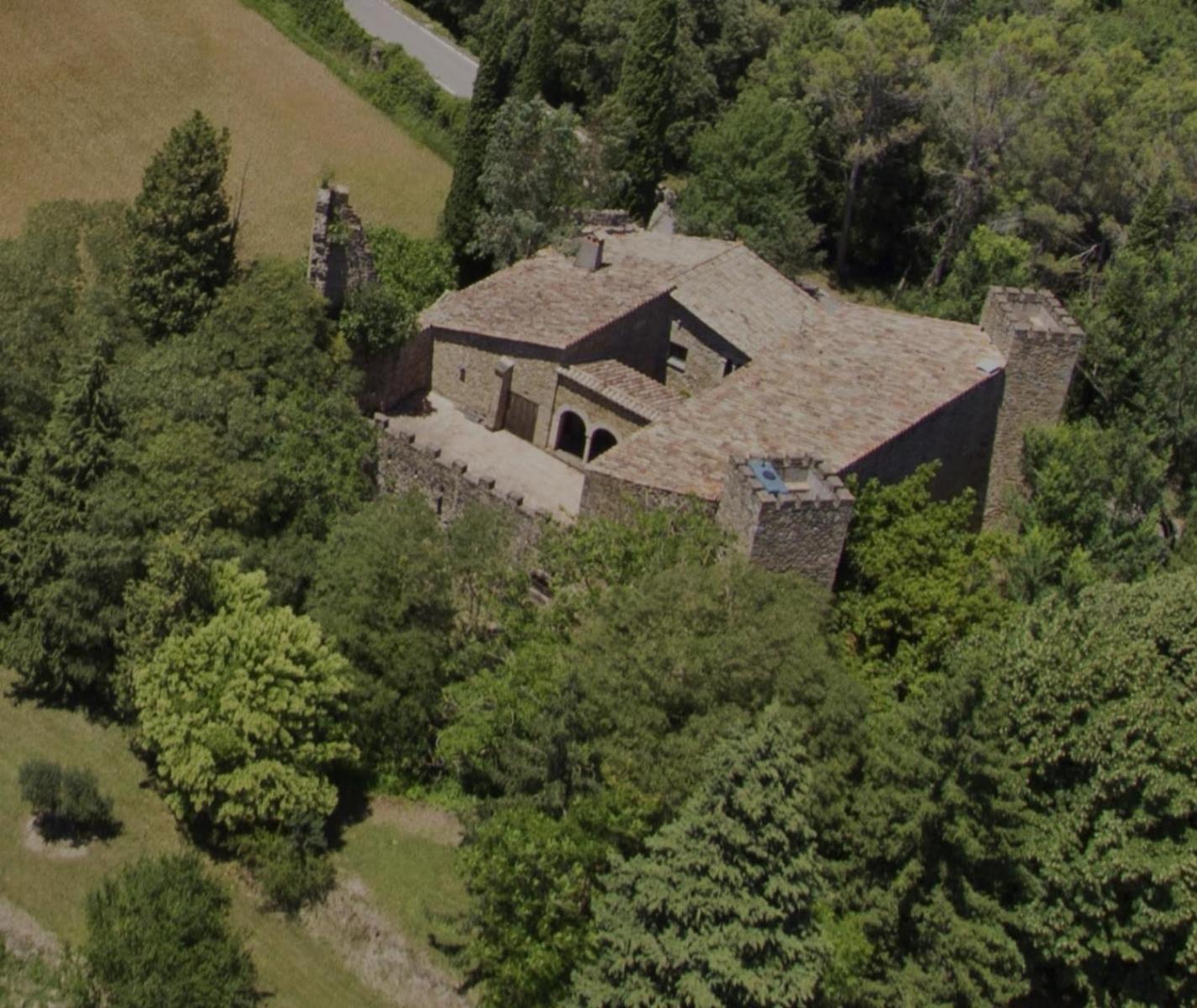 Castell In Girona Villa Sant Miquel de Campmajor Buitenkant foto